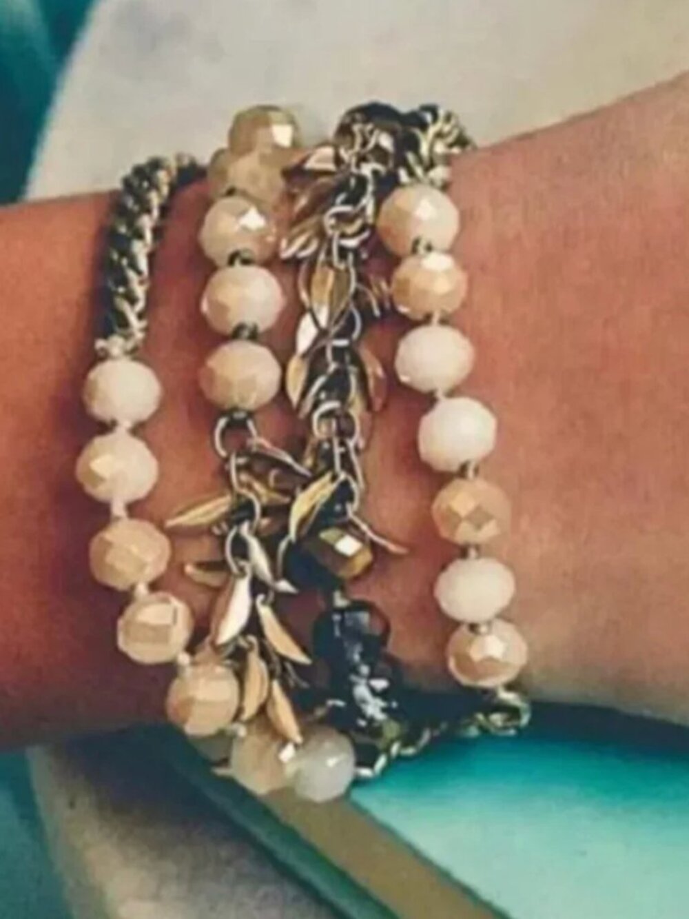 Chloe + Isabel Casablanca Fringe Multi Wrap Bracelet